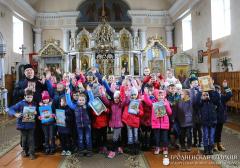 В храме поселка Зельва прошел урок, посвященный Дню православной книги
