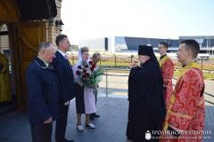 Архиепископ Артемий совершил литургию в храме в честь Собора Всех Белорусских Святых города Гродно