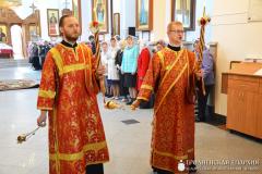 Архиепископ Артемий совершил литургию в храме в честь Собора Всех Белорусских Святых города Гродно