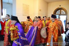 Архиепископ Артемий совершил литургию в храме в честь Собора Всех Белорусских Святых города Гродно