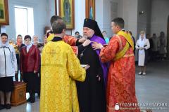 Архиепископ Артемий совершил литургию в храме в честь Собора Всех Белорусских Святых города Гродно