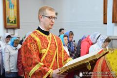 Архиепископ Артемий совершил литургию в храме в честь Собора Всех Белорусских Святых города Гродно