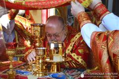 Архиепископ Артемий совершил литургию в храме в честь Собора Всех Белорусских Святых города Гродно