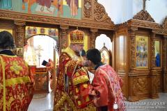 Архиепископ Артемий совершил литургию в храме в честь Собора Всех Белорусских Святых города Гродно