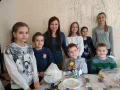 Пасха в воскресной школе Покровского собора