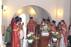 В храме деревни Мурованка состоялось соборное богослужение священников Щучинского благочиния