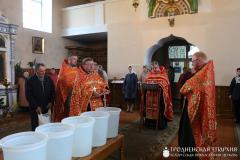 Соборное служение в храме поселка Зельва