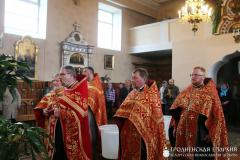 Соборное служение в храме поселка Зельва
