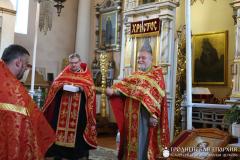 Соборное служение в храме поселка Зельва