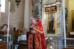 Соборное служение в храме поселка Зельва