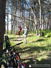 Молодежь храма св. вмч. Георгия Победоносца поселка Красносельский совершила велопробег и побывала на пикнике