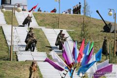 Представители прихода поселка Зельва в торжественном митинге, посвященном Дню победы
