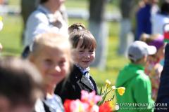 Представители прихода поселка Зельва в торжественном митинге, посвященном Дню победы