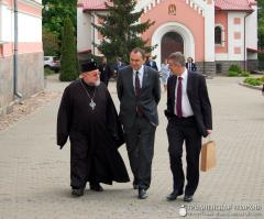 Архиепископ Артемий провел встречу с госсекретарем канцелярии президента Польши Адамом Квятовским