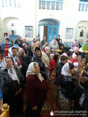 День святых жен-мироносиц на приходе агрогородка Массоляны