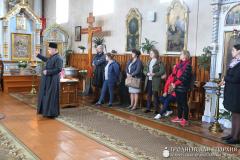 Приход храма поселка Зельва посетили зарубежные экскурсионные группы
