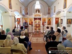 Лекция «Патриотическая позиция православного духовенства в период Великой Отечественной войны» в храме святителя Луки