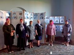 Выставка на приходе Серафима Саровского агрогородка Обухово