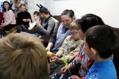 Пасхальное поздравление для подопечных ОБО «Гродненский детский хоспис» организовали социальный отдел и школа Покровского собора