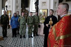 Священнослужители военного отдела Гродненской епархии встретились с представителями Гродненской пограничной группы