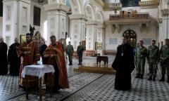 Священнослужители военного отдела Гродненской епархии встретились с представителями Гродненской пограничной группы