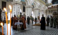 Священнослужители военного отдела Гродненской епархии встретились с представителями Гродненской пограничной группы