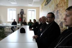 Священнослужители военного отдела Гродненской епархии встретились с представителями Гродненской пограничной группы