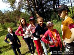 Учащиеся и преподаватели воскресной школы храма Благовещения Пресвятой Богородицы города Волковыска отправились в поход