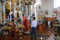 Выпуск старшей группы учащихся воскресной школы храма поселка Зельва