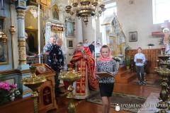 Выпуск старшей группы учащихся воскресной школы храма поселка Зельва