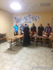 Накануне Пасхи священник посетил исправительное учреждение открытого типа №29