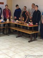 Накануне Пасхи священник посетил исправительное учреждение открытого типа №29