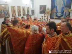 Соборное богослужение Волковысского благочиния