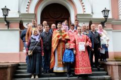 В день празднования иконы "Неупиваемая Чаша" братчики общества трезвости "Покровское дали обеты трезвости