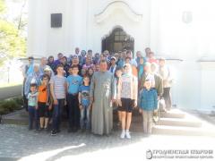 Прихожане храма деревни Озеры совершили паломническую поездку