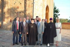 Михаил Мясникович посетил Борисо-Глебский храм на Коложе