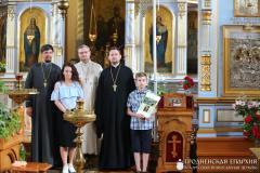 Приход поселка Зельва посетили преподаватели Белорусского государственного университета