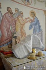 Престольный праздник в нижнем храме прихода Усекновения главы Иоанна Предтечи