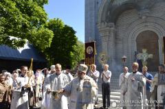 Престольный праздник в нижнем храме прихода Усекновения главы Иоанна Предтечи