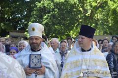 Престольный праздник в нижнем храме прихода Усекновения главы Иоанна Предтечи