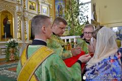 Престольный праздник в храме поселка Россь