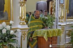 Престольный праздник в храме поселка Россь
