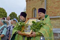 Престольный праздник в храме поселка Россь