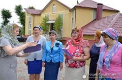 Престольный праздник в храме деревни Озеры