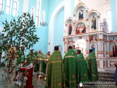 На приходе агрогородка Обухово состоялось соборное богослужение духовенства Скидельского благочиния