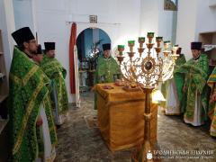 На приходе агрогородка Обухово состоялось соборное богослужение духовенства Скидельского благочиния