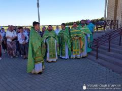 На приходе агрогородка Обухово состоялось соборное богослужение духовенства Скидельского благочиния