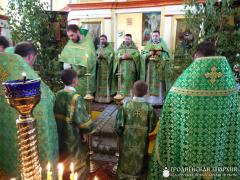 Соборное богослужение духовенства Щучинского и Вороновского благочиний