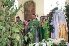 Соборное богослужение духовенства Волковысского благочиния в храме деревни Изабелин