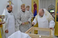 В Свислочи освятили храм в честь Рождества Пресвятой Богородицы